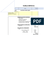 Boletas y Planillas de Recursos Humanos