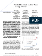 The Impact of Cracked Solar Cells On Solar Panel Energy Delivery