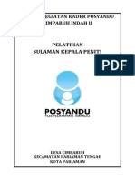 Prosal Kegiatan Kader Posyandu