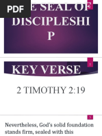 Seal of Discipleship