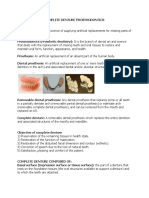 Complete Denture Prosthodontics PRELIM
