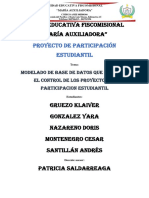 Informe Proyecto Ppe, Santillan, Gruezo, Nazareno, Montenegro, Gonzales