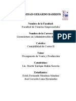 Guia de Ejercicios Presupuesto Semana 15 Este No