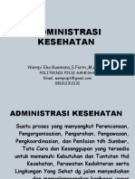 Administrasi Kesehatan Masyarakat - 2