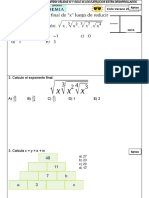 EXAMEN Smanal - Chirre