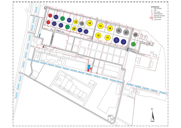 Layout Pipeline Fire Plumpang Updated | PDF