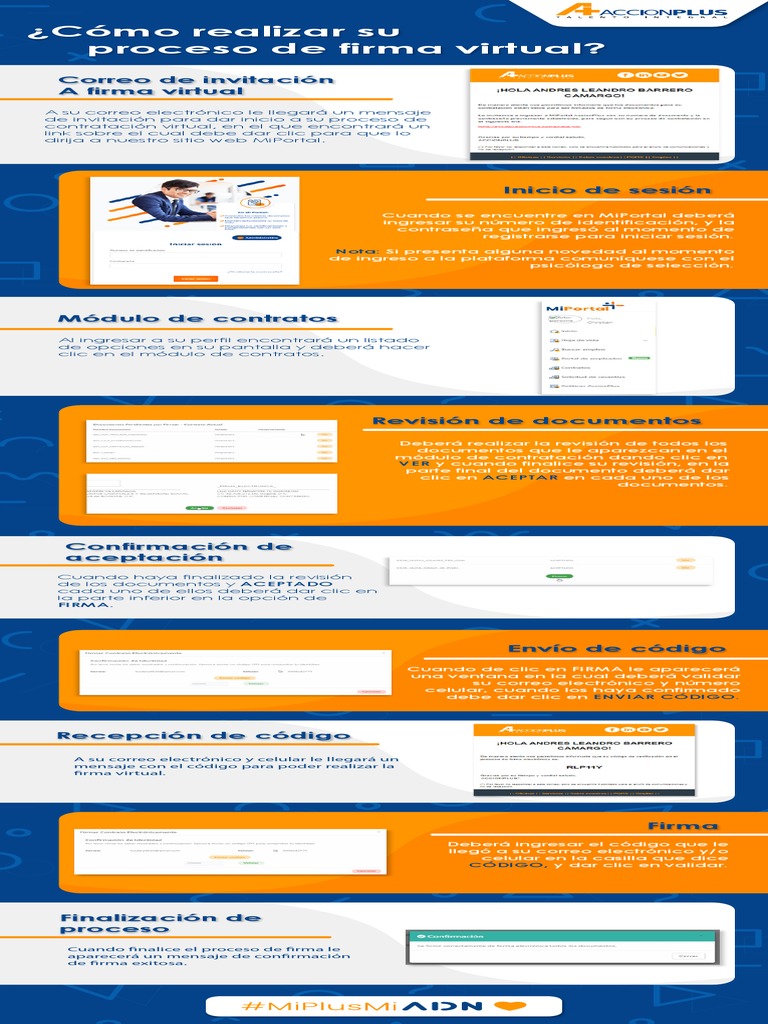 Proceso de Firma Virtual en MiPortal | PDF | Informática | Software