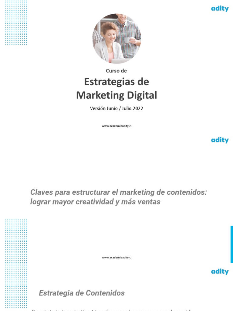 Estrategias de Marketing Digital 2022 | PDF