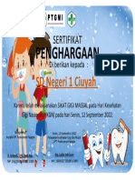 Sertifikat Penghargaan Sekolah