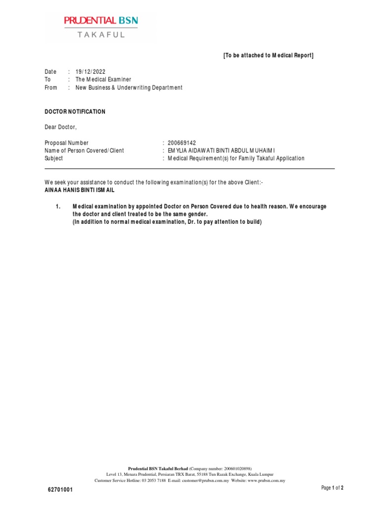 Doctors Notification | PDF | Physical Examination | Health Care