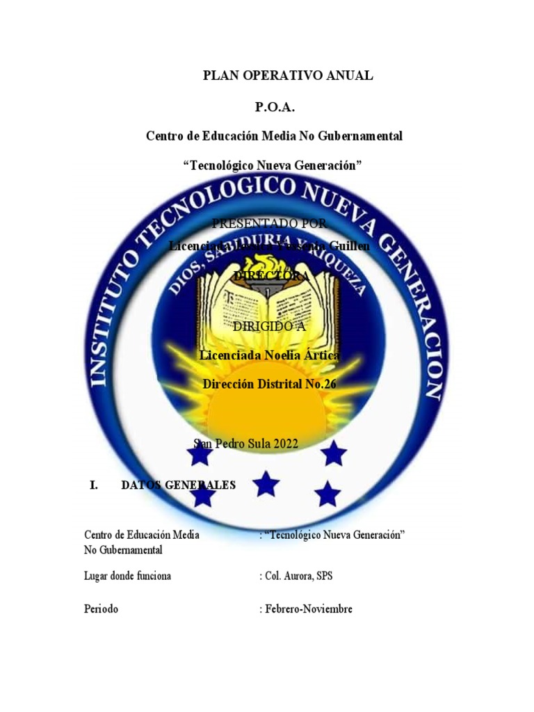 Poa Itng 2022 | PDF | Maestros | Método de enseñanza