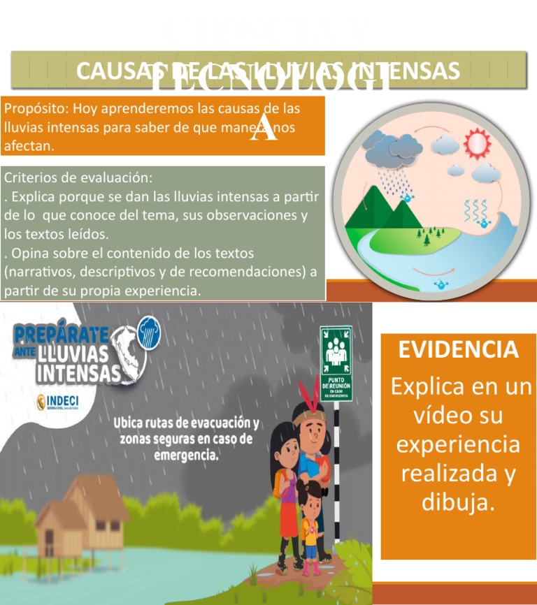 Causas de las Lluvias Intensas | PDF
