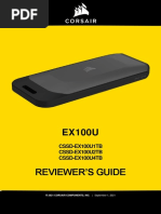 CORSAIR EX100U Reviewer's Guide