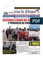 Periódico Noticias de Chiapas, Edición Virtual Martes 31 de Enero de 2023