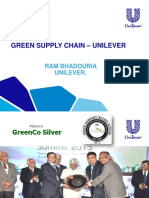 HUL Green Supply Chain Intiatives - GreenCo Summit Pune July 2013-2014