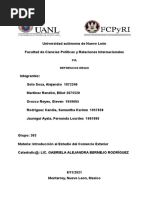 PIA de COMERCIO EXTERERIOR UANL