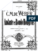 weber - Andante et rondo