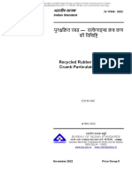 Recycled Rubber - Vulcanized Crumb Particulate Specification