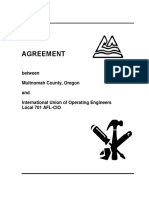 Multnomah County Operating Engineers Agreement 2017-2022