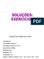 Soluções Exercícios