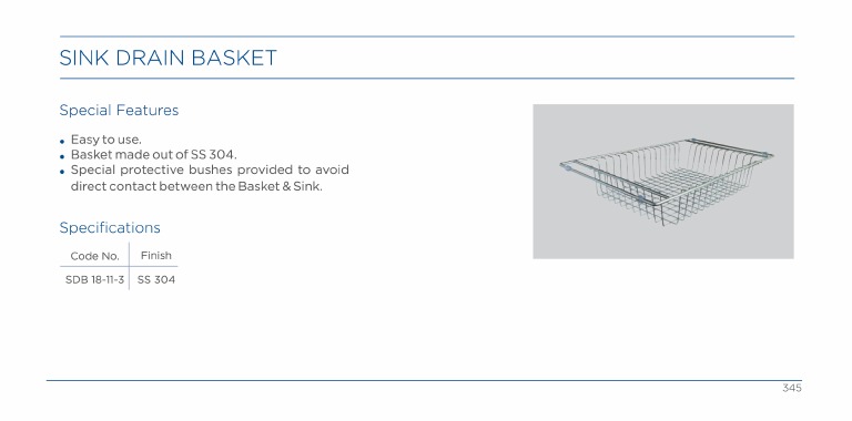 Sink Drain Basket | PDF