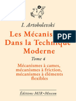 I. Artobolevski - Les mécanismes dans la technique moderne - Tome 4 - Mir -1977