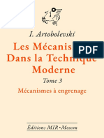 I. Artobolevski - Les Mécanismes Dans La Technique Moderne - Tome 3 - Mir - 1976