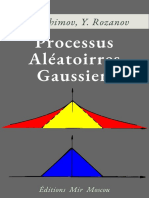 Ibrahimov, Rozanov - Processus Aléatoirres Gaussiens - Mir - 1974
