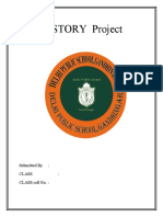Project History - Coverpage
