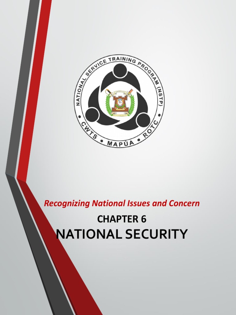 National Security Concern PDF National Security Philippines