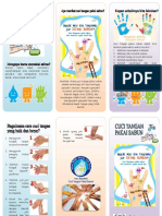 Brosur Mencuci Tangan Pakai Sabun