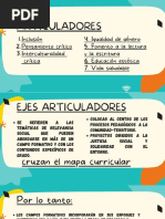 7 Ejes Articuladores de La NEM | PDF