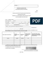 PF - Nomination Form