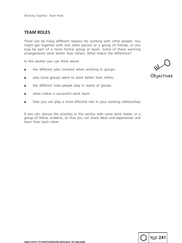 Team Roles | PDF | News | Employment