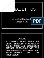 LEGAL ETHICS. Canon 2