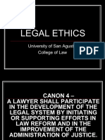 LEGAL ETHICS. Canon 4