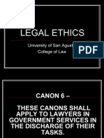 LEGAL ETHICS. Canon 6