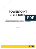 Presentation Style Guide