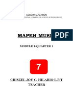 G-7 Mapeh-Music 1