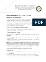 Requisitos para Póstular Inscripcion de Maestria Ciencias de La Enfermeria y Doctorado Ciencias de La Enfermeria Universidad Trujillo