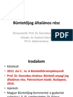 Adoc - Pub - Bntetjog Altalanos Resz Temavezet Prof DR Domokos