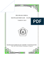 Program Kerja Ekstrakurikuler 2015