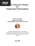 Physics Laboratory Manual For Engineerin