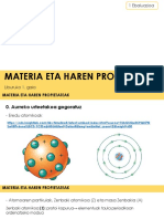 Atomoa Eta Taula Periodikoa