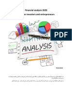 Financial Analysis 2020 Guide For Investors and Entrepreneurs