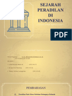 Sejarah Peradilan Di Indonesia