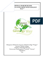 Proposal Hari Bumi 2010 "Introduce Our Earth With Geology