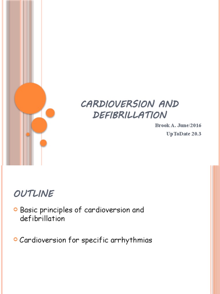 Cardioversion vs Defibrillation Explained | PDF | Cardiovascular System ...