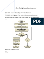 Ex 12 Workflow For Diploma Admission