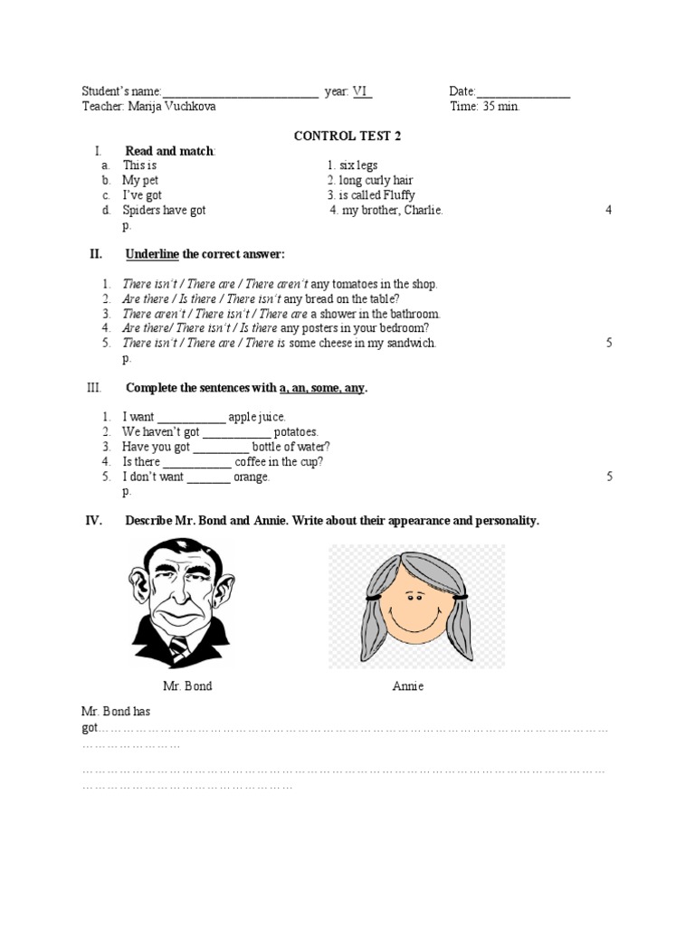 Messages 1 Test 2 | PDF